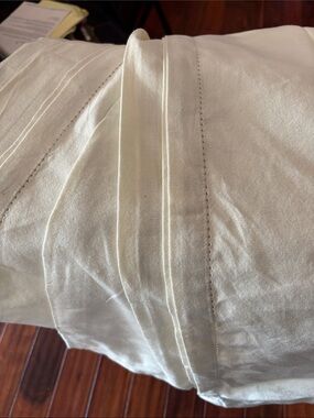 Cream Linen 152cm x 365cm Tablecloth